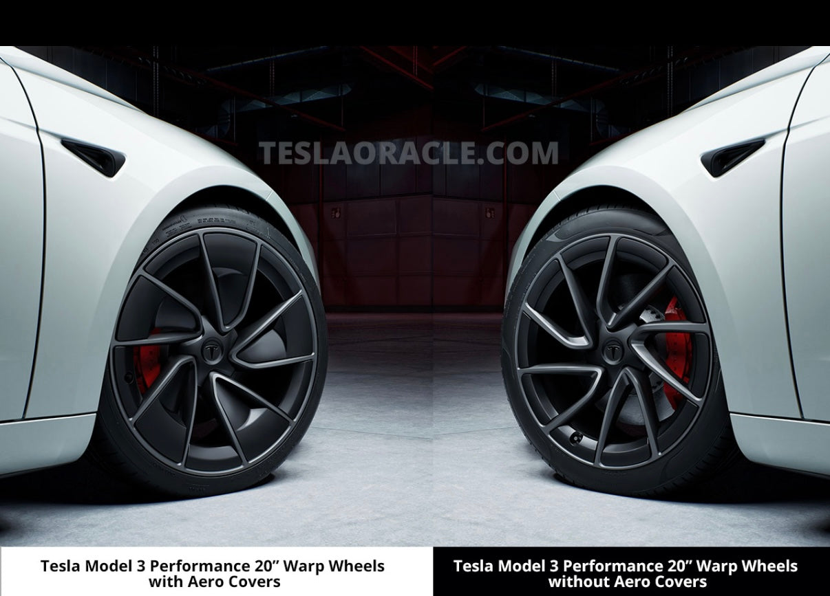 Tesla Model 3 Highland Warp Wheel & Tire Package – 20″ (Brand New OEM)