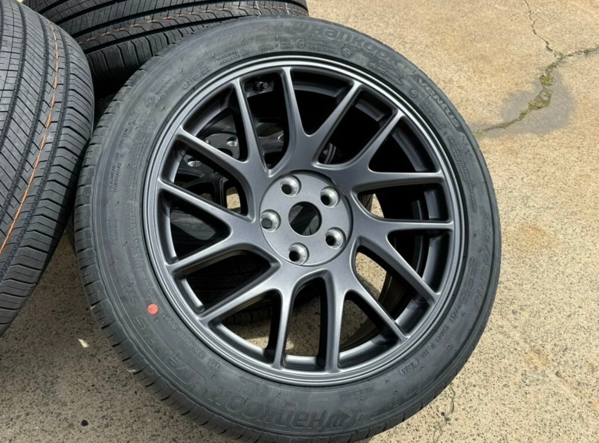 Tesla Model 3 Highland Photon Wheel & Tire Package – 18″ (Brand New OEM)