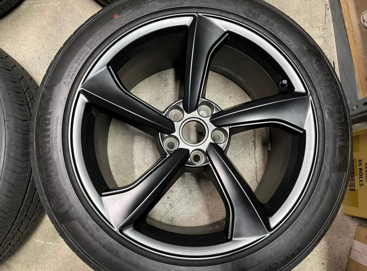 Tesla Model Y Juniper Cross Flow Wheel & Tire Package – 19″ (Brand New OEM)