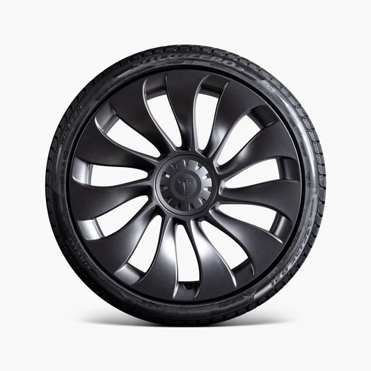 Tesla Model Y Uberturbine Wheel & Tire Package – 21″ (Brand New OEM)