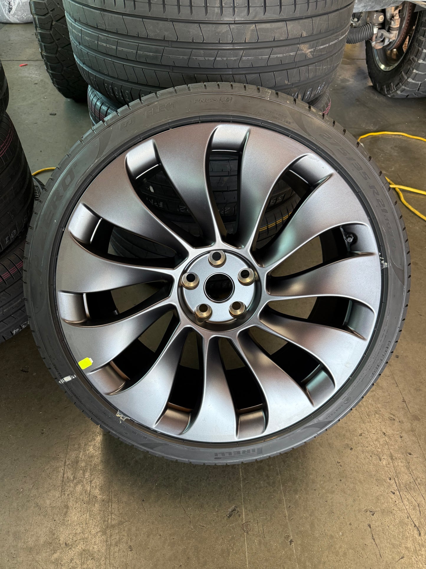 Tesla Model Y 21” Überturbine Wheel & Tire Package – Brand New | Ready to Install